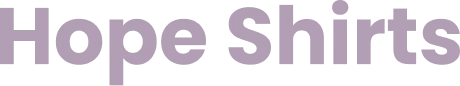 Hope Shirts logo in purple text.